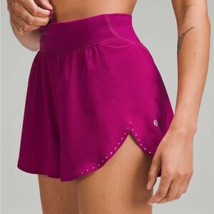 Lululemon Fast and Free Reflective High-Rise Classic-Fit Short 3"